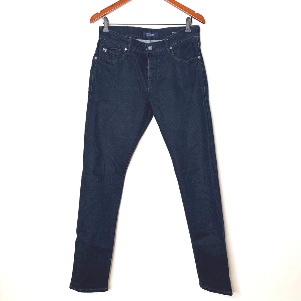 Scotch & Soda Ralston Jeans Mens 31x32 Indigo Blue Excellent Slim Fit Denim